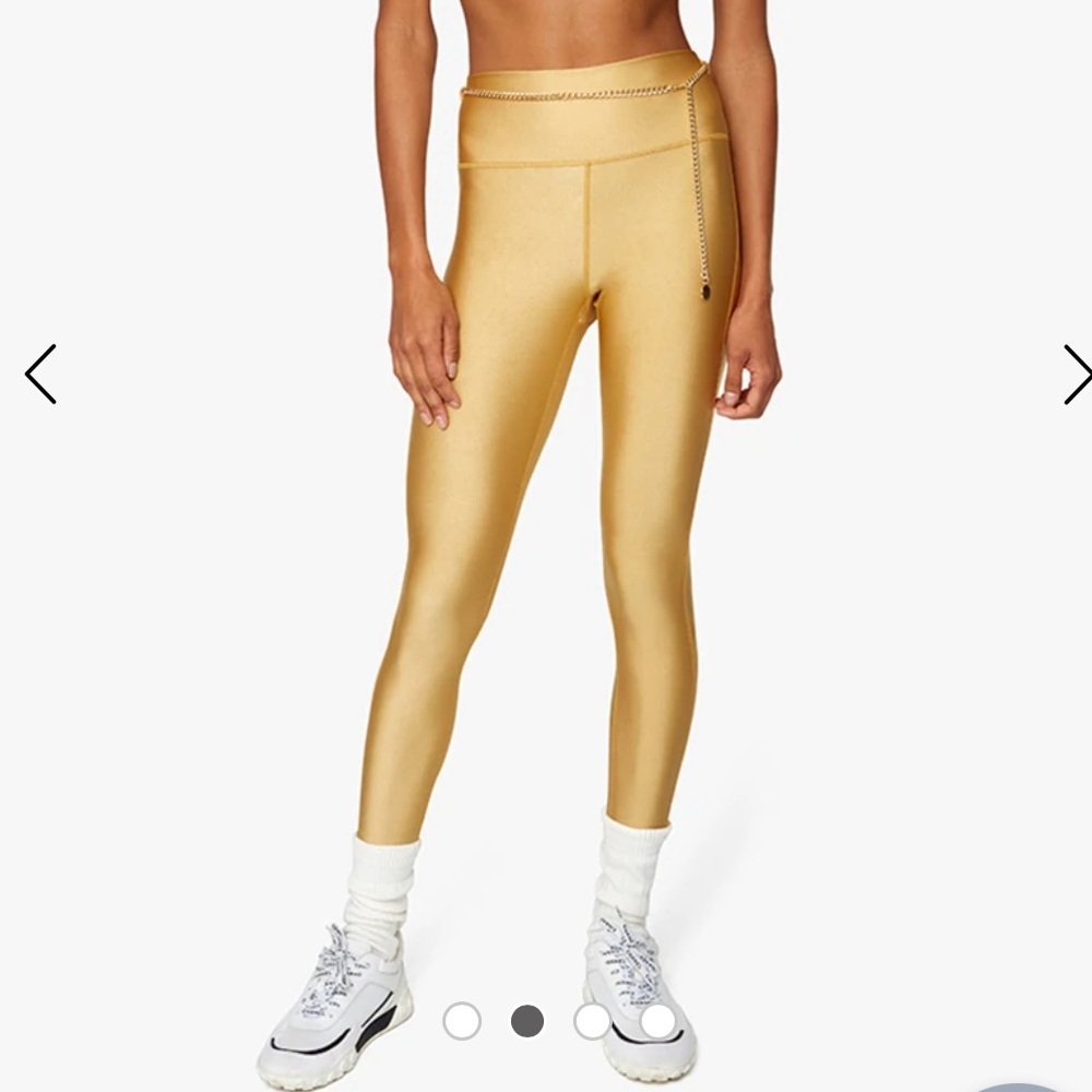 Weworewhat Gold Leggings